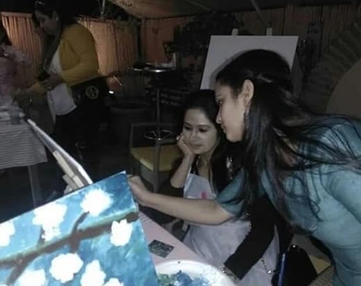 Art Uncorked: Wine & Paint Event 01