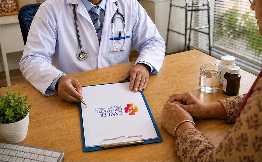 Book a consultation at Cancer Healer Center Visakhapatnam