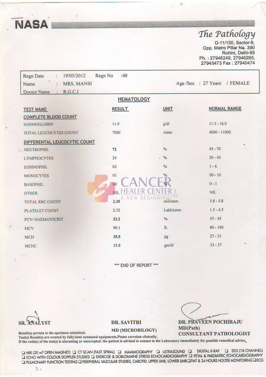 Anaplastic Large Cell Lymphoma Case Study: Complete Remission and Metabolic Resolution Documented on PET-CT — medical report 3