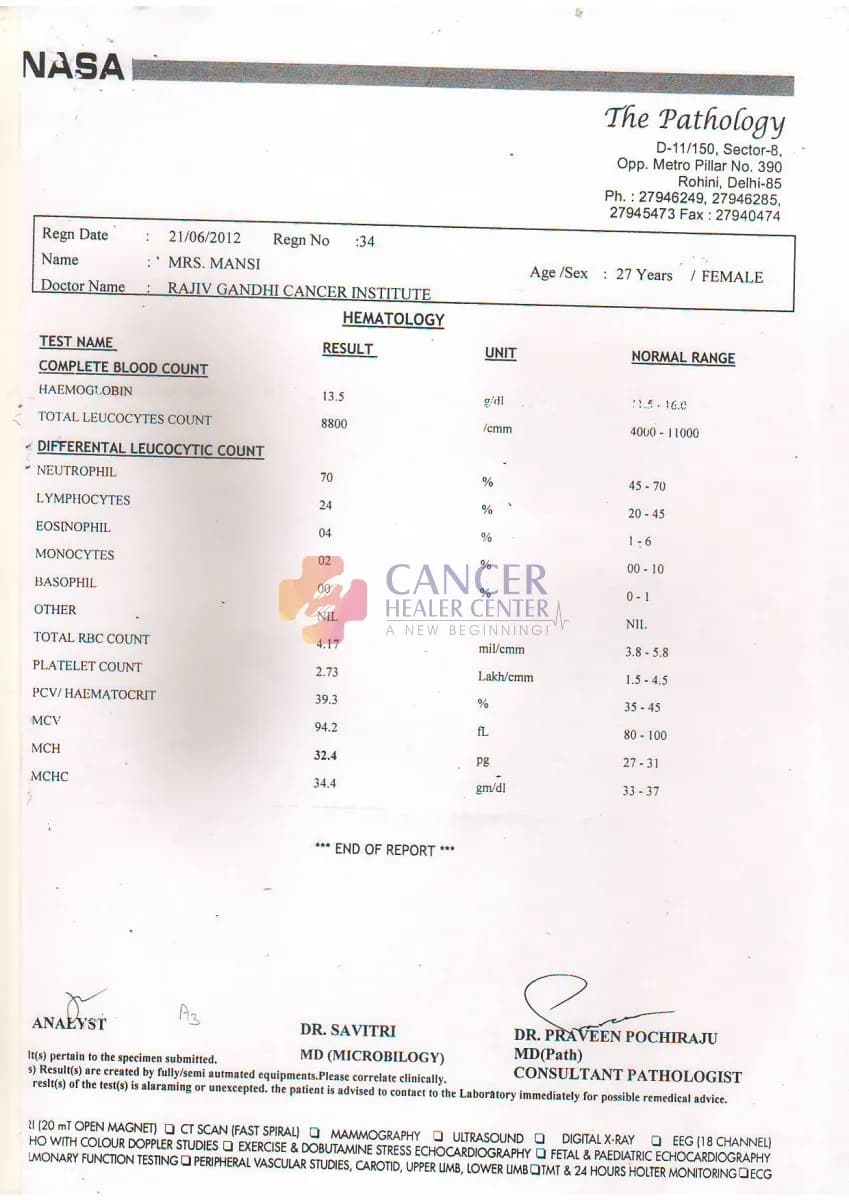 Anaplastic Large Cell Lymphoma Case Study: Complete Remission and Metabolic Resolution Documented on PET-CT — medical report 8