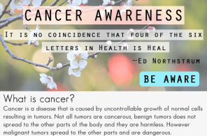 Cancer awareness - Newsletter