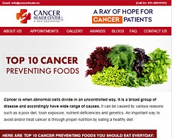 Top 10 Cancer Preventing Foods - Newsletter